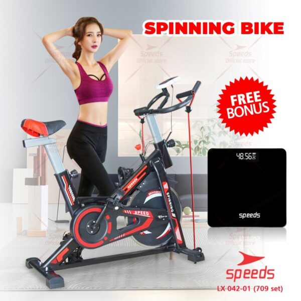 Spinning bike sepeda statis
